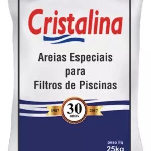 AREIA PARA FILTRO CRISTALINA 25KG